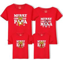 Load image into Gallery viewer, Family Clothing 2021 Christmas Snowman Print Family Matching Outfits
