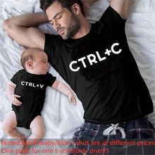 Load image into Gallery viewer, Cute Family Look Matching Clothes T shirt Father Daughter Son
