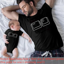 Load image into Gallery viewer, Cute Family Look Matching Clothes T shirt Father Daughter Son
