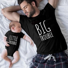 Load image into Gallery viewer, Cute Family Look Matching Clothes T shirt Father Daughter Son
