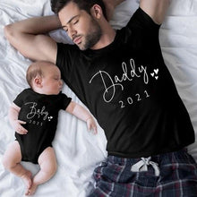 Load image into Gallery viewer, Cute Family Look Matching Clothes T shirt Father Daughter Son
