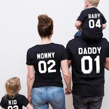 Load image into Gallery viewer, Summer Family Matching Outfits Look Daddy Mommy and Me T-shirt
