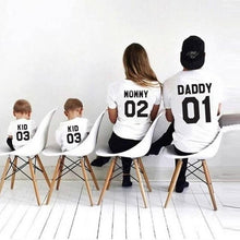 Load image into Gallery viewer, Summer Family Matching Outfits Look Daddy Mommy and Me T-shirt
