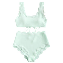 Load image into Gallery viewer, Mother And Daughter Two Piece Swimsuit Matching Swimsuit Clothing
