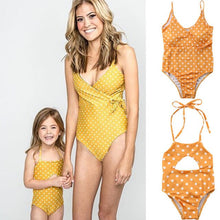 Загрузить изображение в средство просмотра галереи, mother and daughter swimsuit Family Matching
